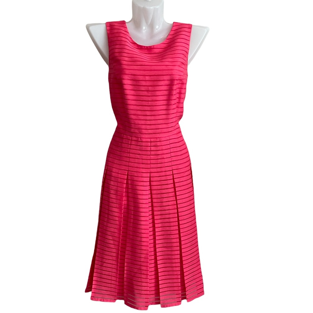 Tommy Hilfiger red/hot pink Fit & Flair dress in EUC
